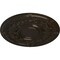 Ekena Millwork Dauphine Ceiling Medallion (Fits Canopies up to 13 1/4"), 33 7/8"OD x 1 3/8"P, Stone Hearth CM33DASHF - alternate 4